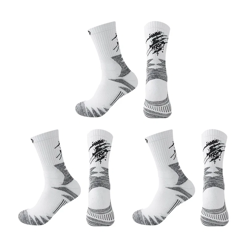 Детский комплект носков для баскетбола с принтом Basketball Socks MIIOW