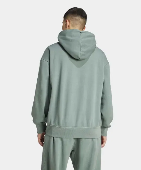 Флисовая худи с эффектом потертости, Adidas, Аура Айви — фото 2