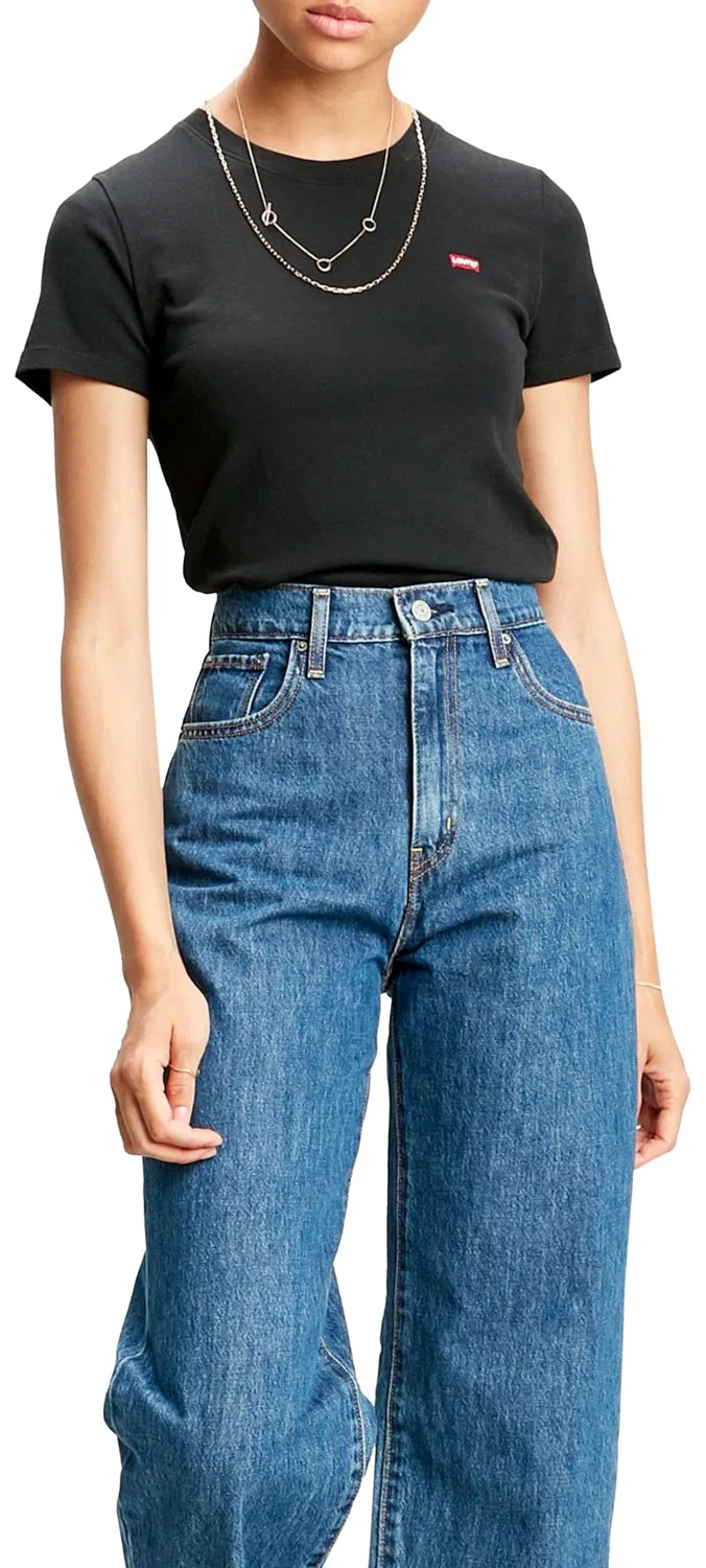 Женская футболка с коротким рукавом Levi's, Caviar