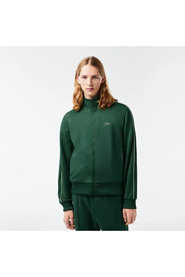 Мужские свитшот с длинным рукавом Lacoste, 132-Yesil