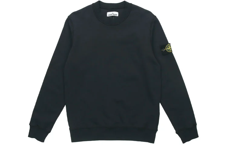 

Свитшот Stone Island Men Sweatshirt, темно-синий, Черный, Свитшот Stone Island Men Sweatshirt, темно-синий