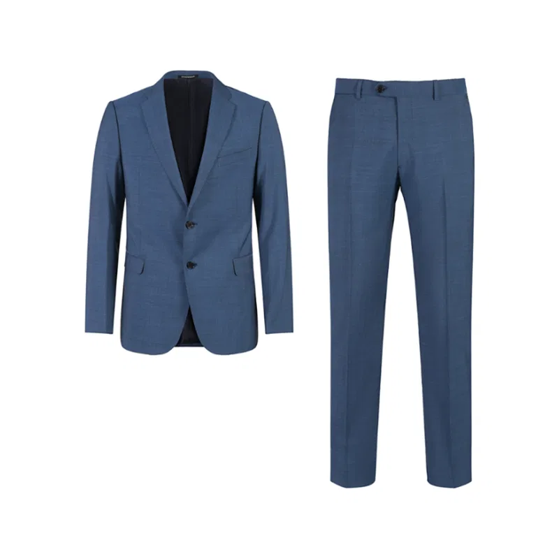 Мужской деловой костюм Teal EMPORIO ARMANI, Цвет Teal