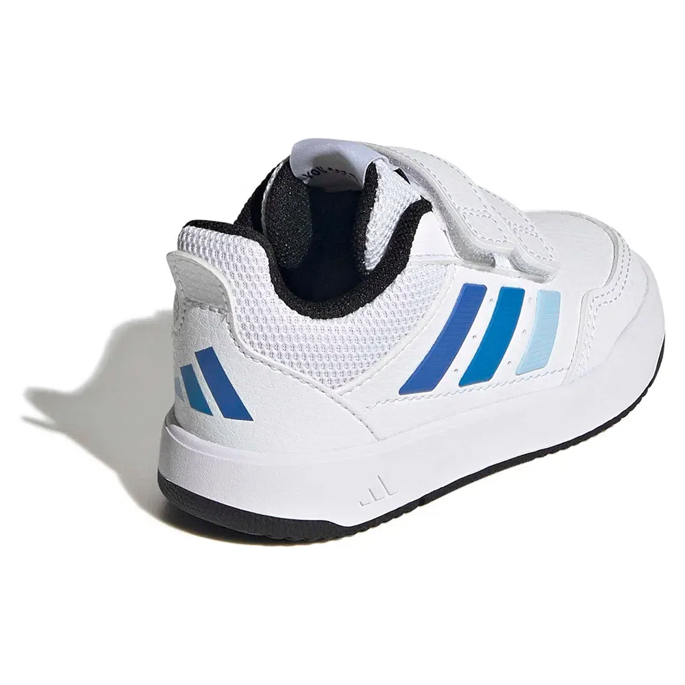 Детские кроссовки для девочек с липучками Tensaur Sport 3.0 Adidas, White — фото 4