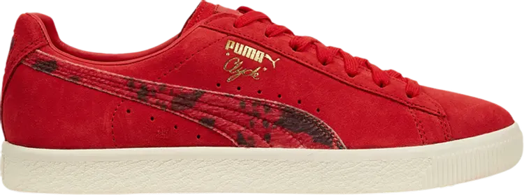 

Кроссовки Puma Packer x Clyde Cow Suit - Red, красный