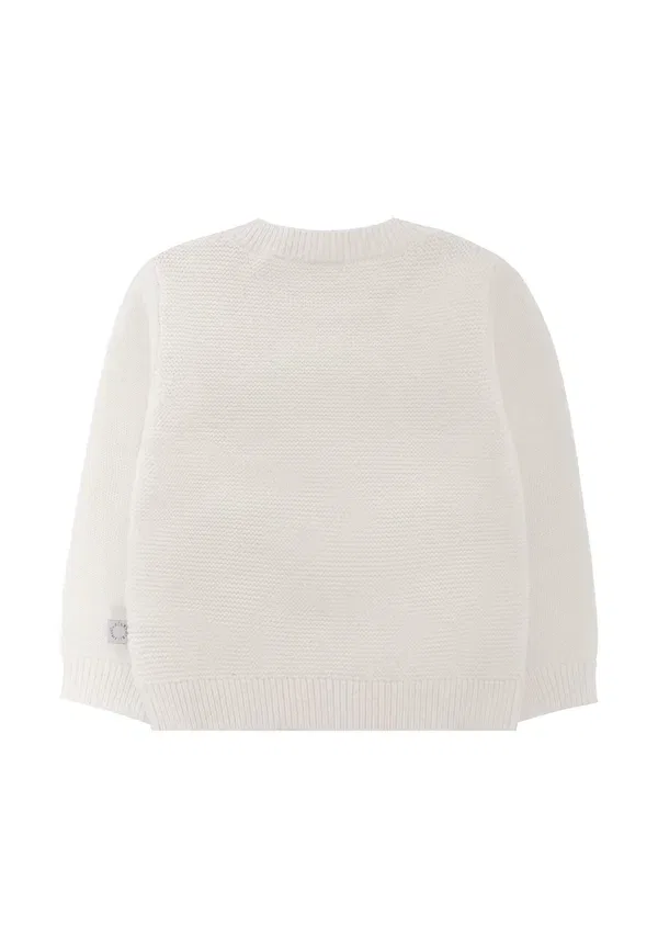 Джемпер хлопковый Jumper Stella Mccartney Kids ivory, слоновая кость — фото 2