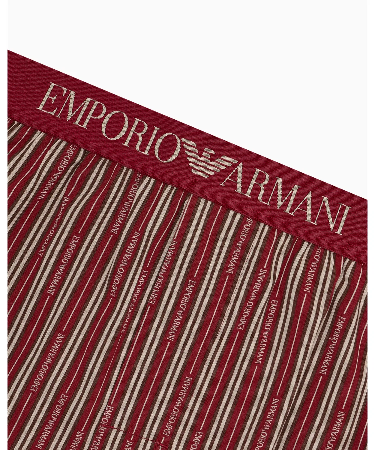 Мужские трусы-боксеры с принтом Emporio Armani, Navy — фото 4