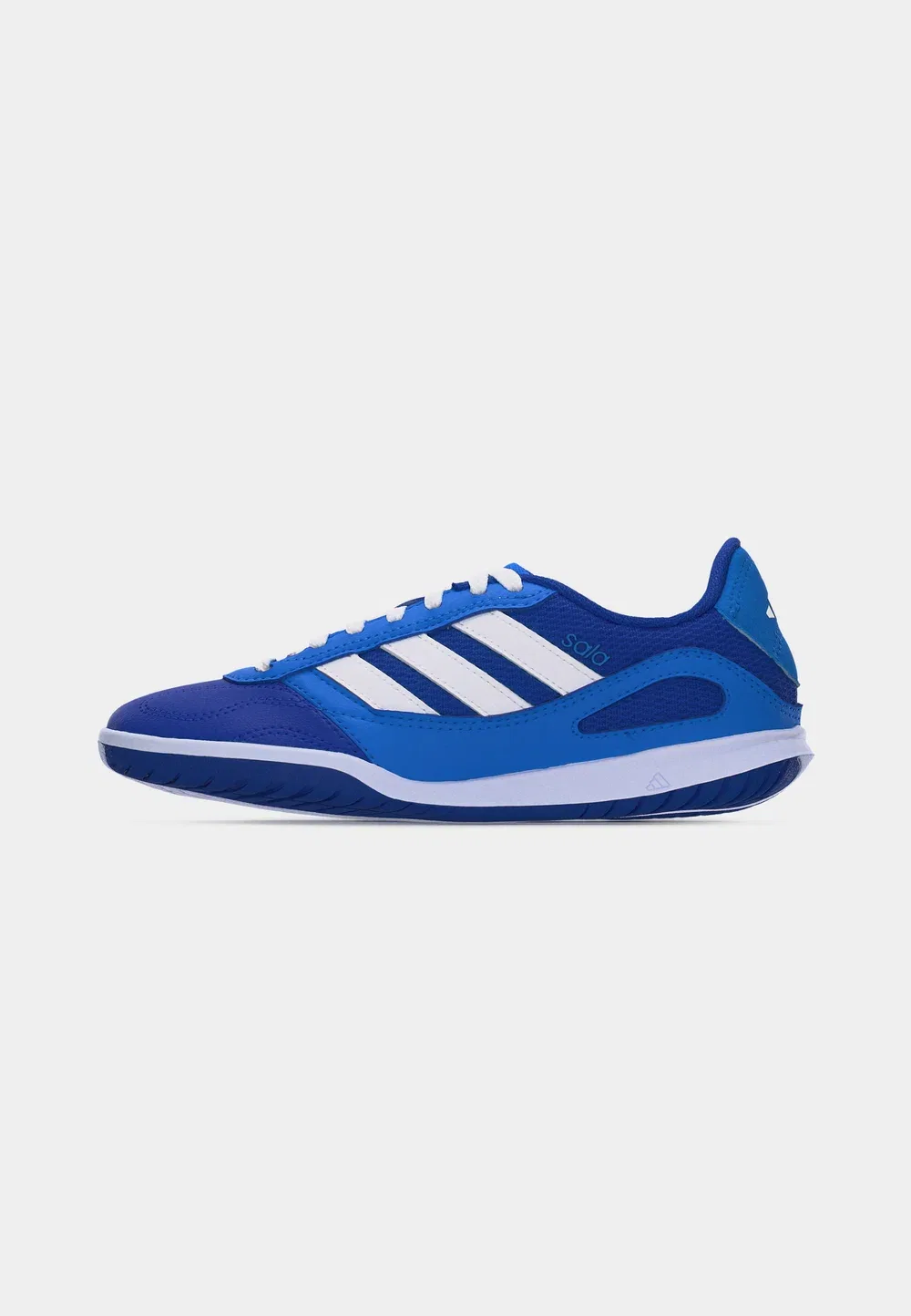 Детские футбольные бутсы Super Sala Competition III для игры в помещении (унисекс) Adidas Performance, Lucid Ray Blue/Footwear White/Team Royal Blue — фото 2