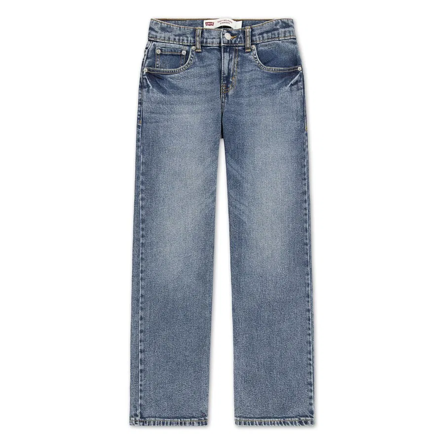 Детские джинсы свободного кроя '555' синего цвета Levi'S Kids