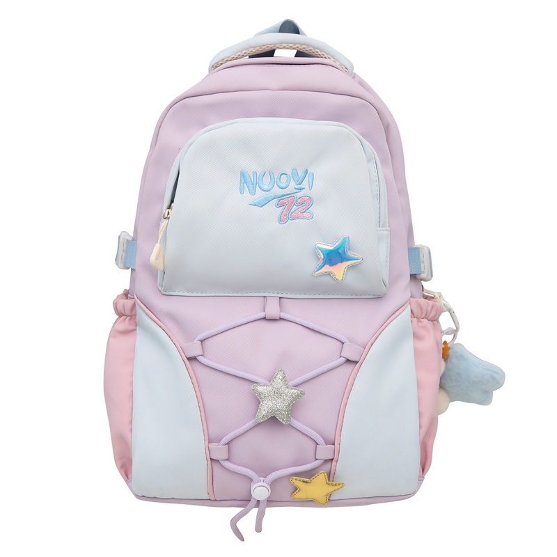 

DCLOUD Нейлоновый рюкзак женский черный желтый фиолетовый зеленый синий, Purple