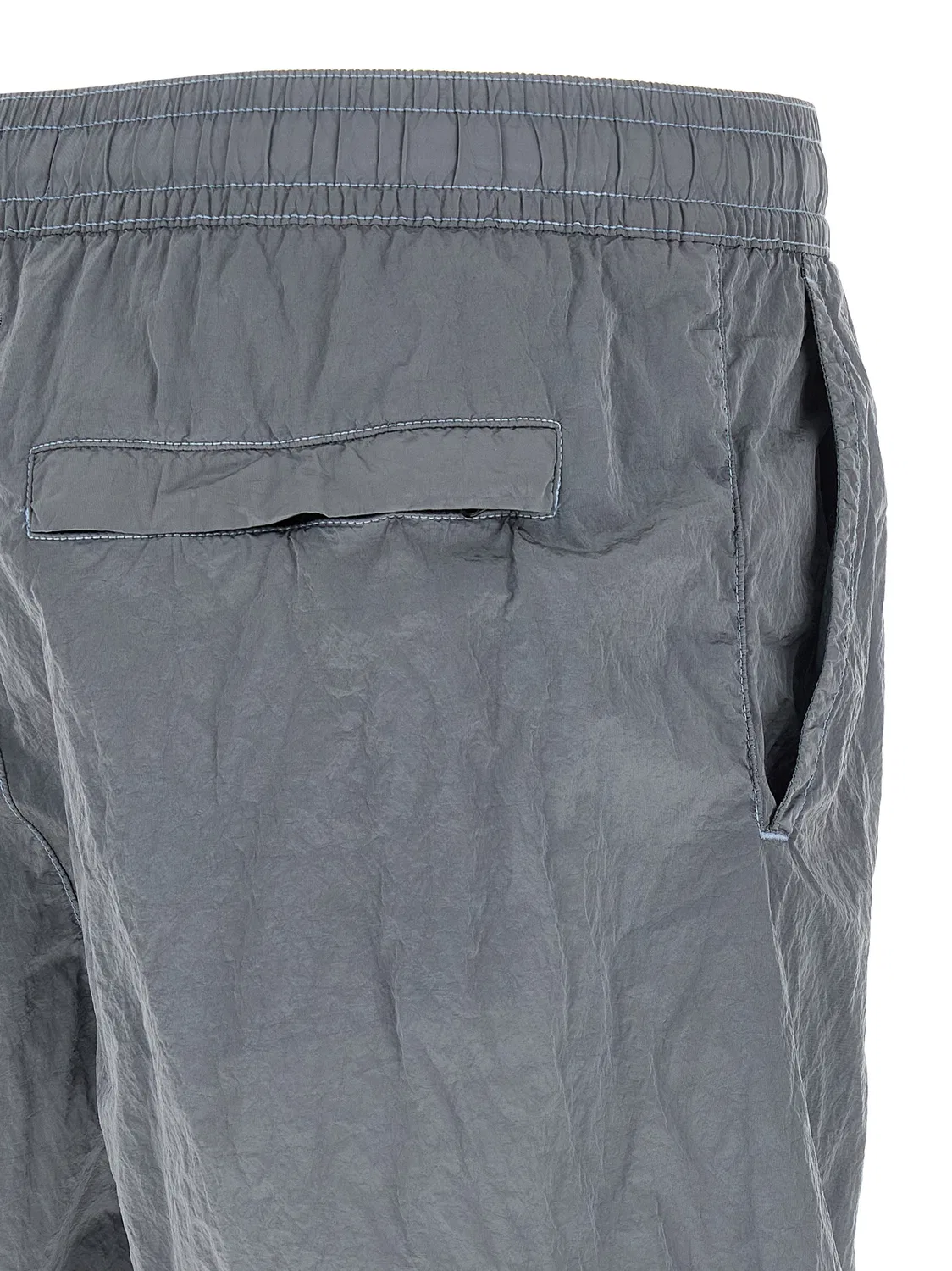 Мужские плавки с эластичным поясом, размер XL, B100004, Stone Island, Gray — фото 4