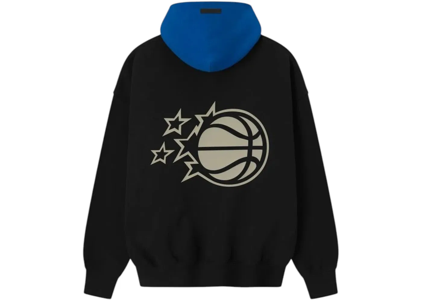 Мужской худи с длинным рукавом Magic Sport Fear of God, Vintage Black/Blue — фото 2