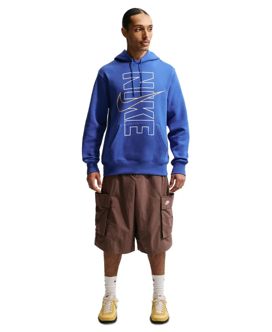 Худи Nike Sportswear Club с флисовой подкладкой, с длинным рукавом, Game Royal — фото 2