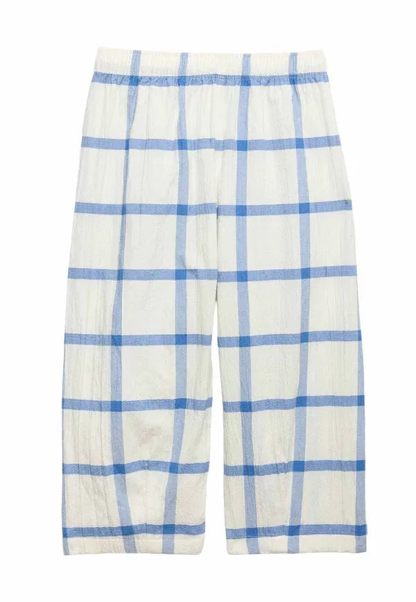 Комплект пижамы из хлопка с эластаном Unisex set Marks & Spencer Mix, синий — фото 3