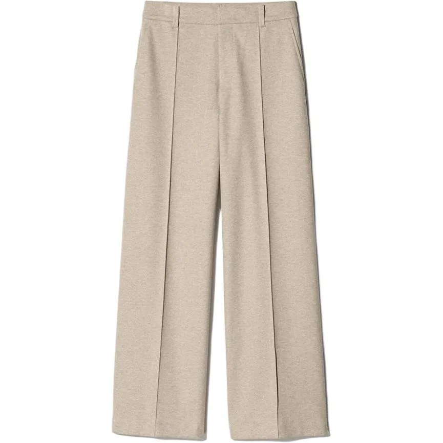 Женские повседневные брюки с заниженной посадкой Beige UNIQLO, Beige