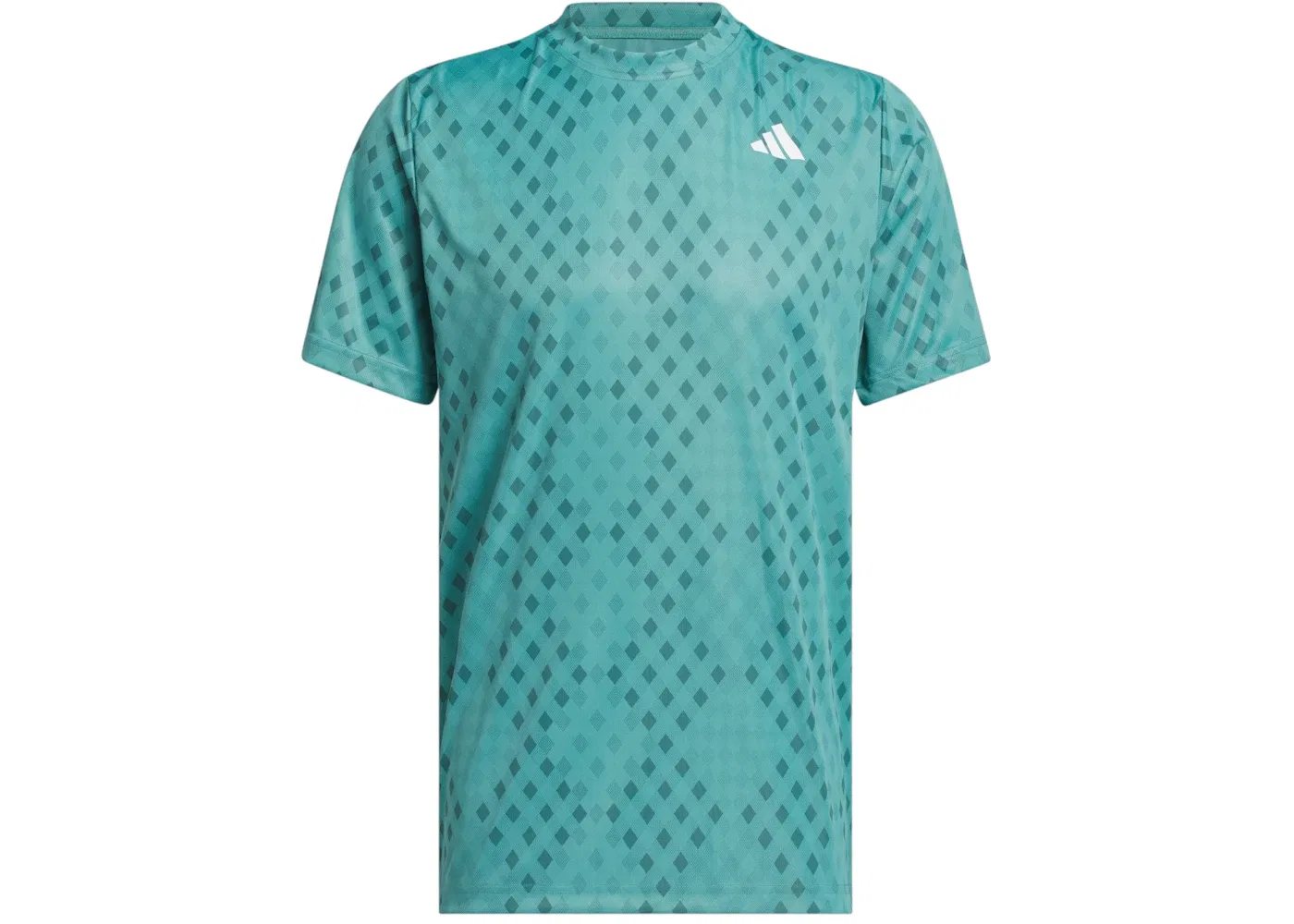 Мужская футболка с принтом Club Climacool Graphic Adidas, цвет Powder Teal Preloved Teal