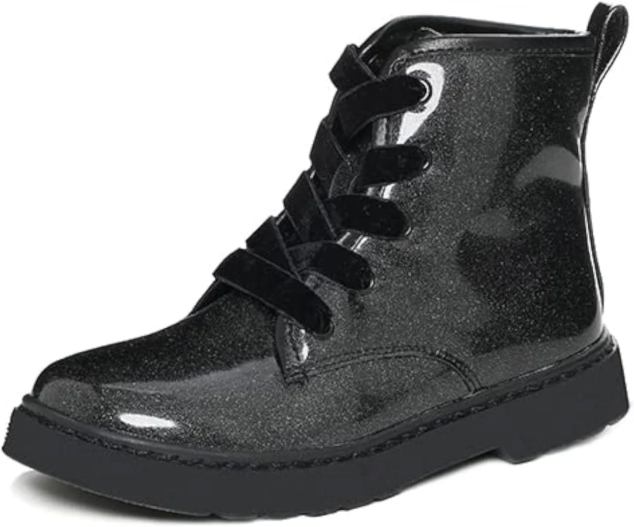 Детские ботинки для девочек и мальчиков водонепроницаемые с моделью Outdoor Ankle Boots Exgingle, Black