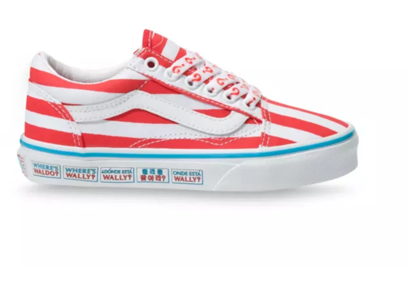 Детские кеды с принтом Vans Classic Old Skool Vans, International Stripes