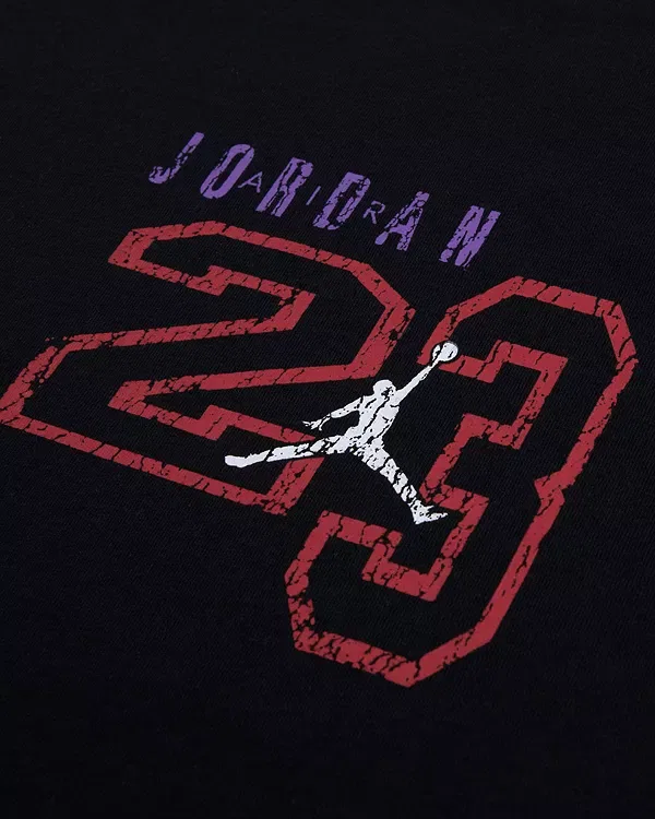Детская футболка с коротким рукавом Jordan Layup Tee, черный — фото 3
