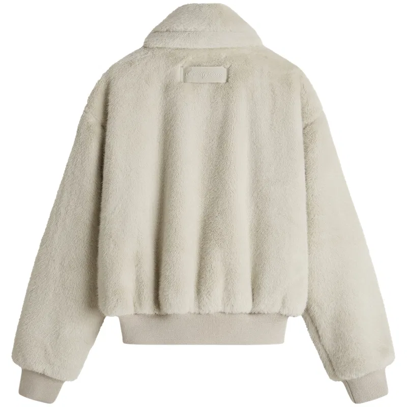 Женское бархатное пальто с лацканами Oat PKE Tommy Hilfiger, Oat PKE — фото 4