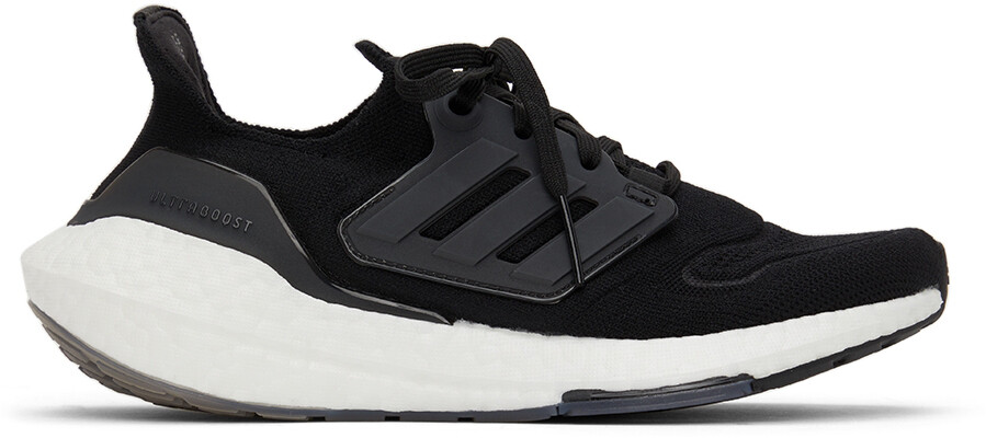 Черно-белые кроссовки Ultraboost 22 adidas Originals