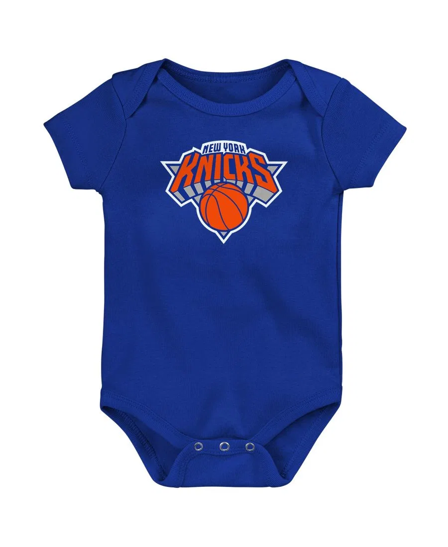 Боди с логотипом команды New York Knicks, хлопковое Outerstuff, Blue