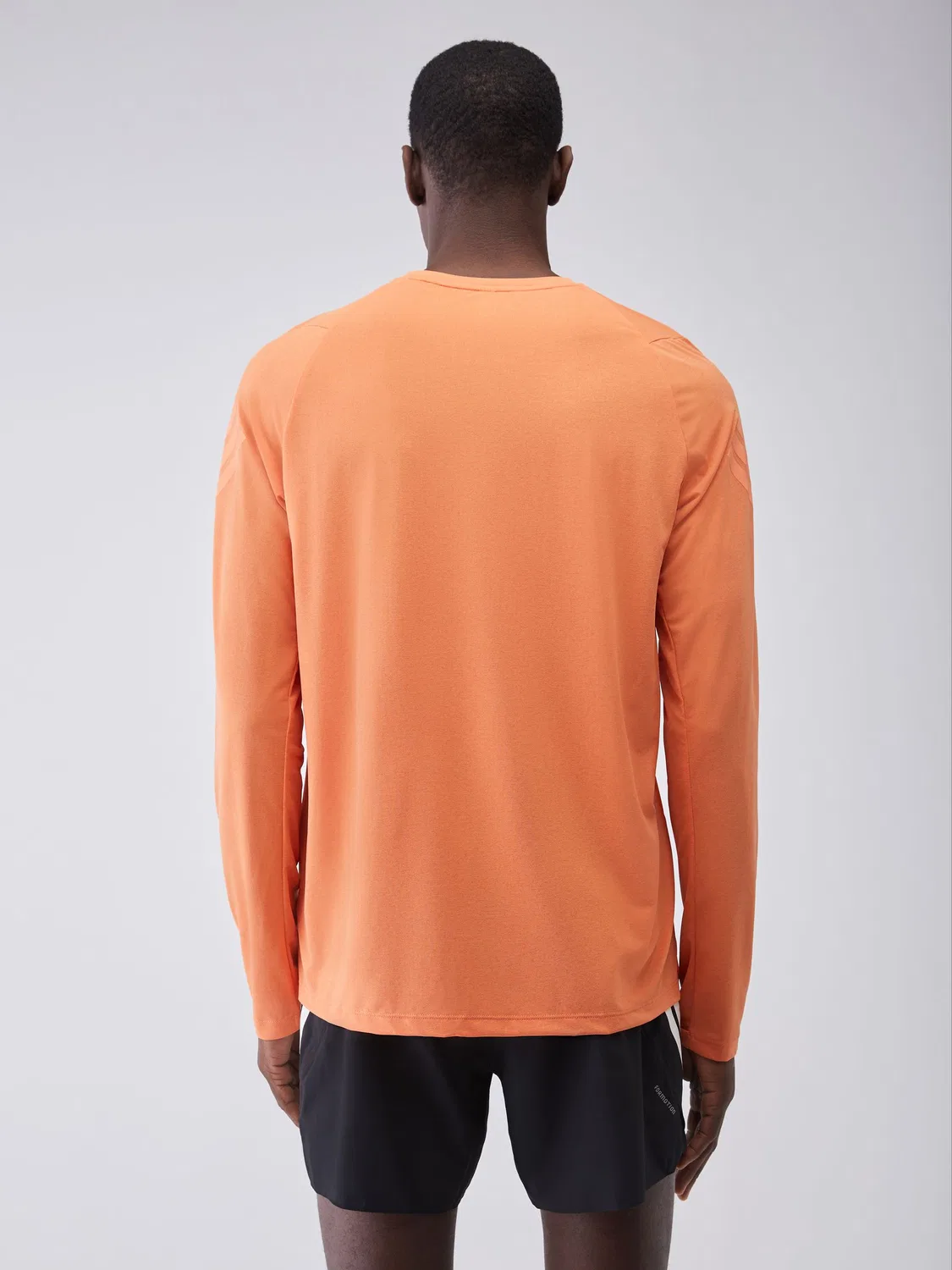 Футболка с длинным рукавом Adi365 Iconic/// Running Longsleeve adidas, Оранжевый — фото 3