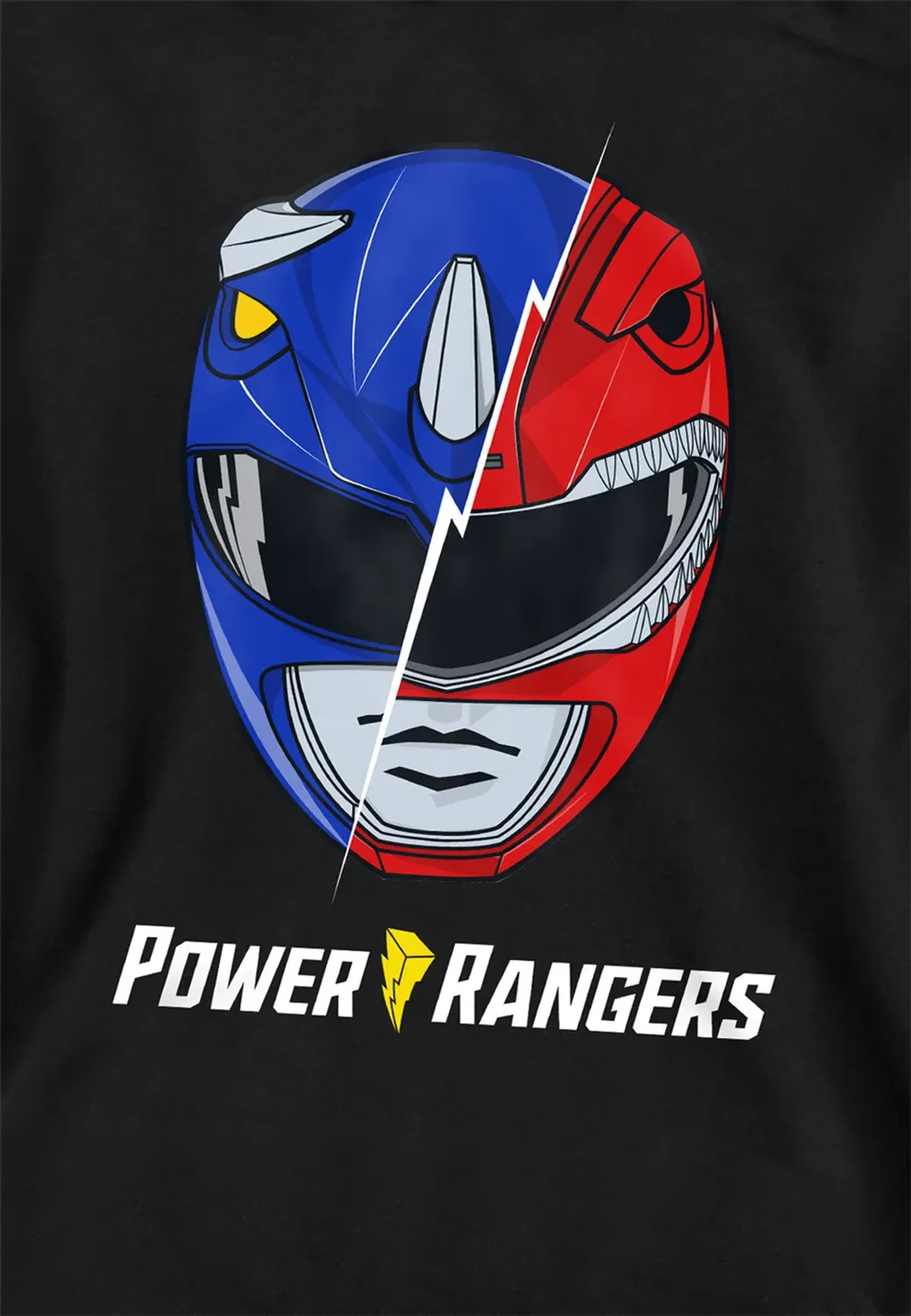Детский худи Power Rangers Hasbro, Black — фото 2