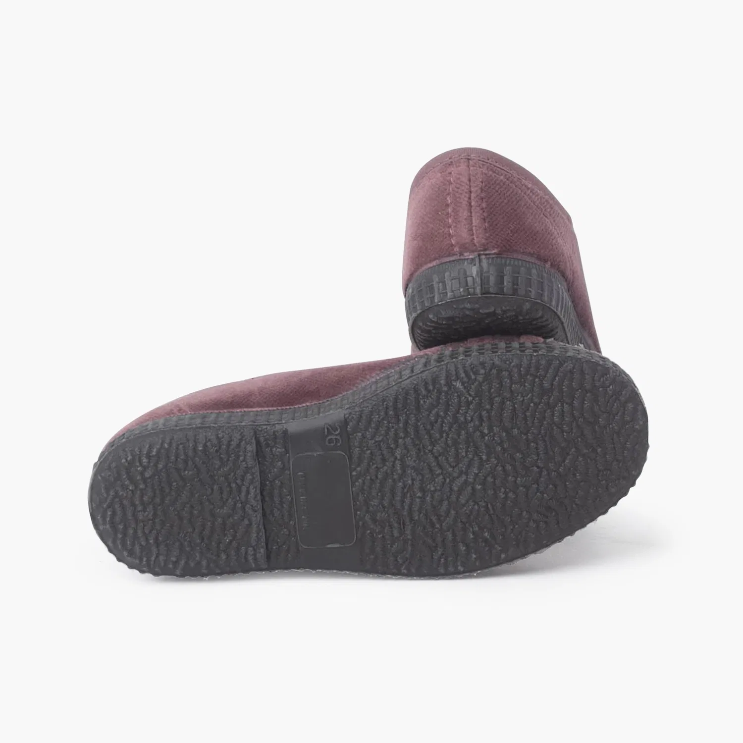 Детские туфли из велюра с принтом Pisamonas Velvet Shoes With Laces, Pink — фото 3