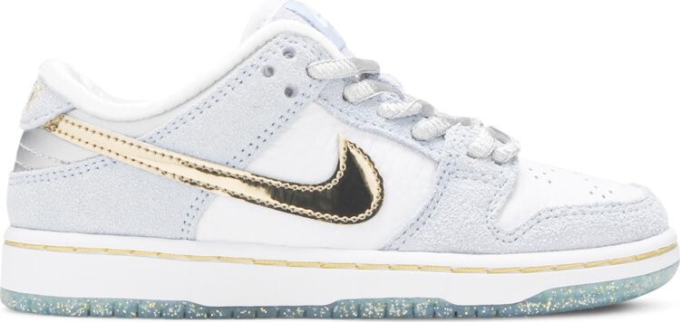 

Кроссовки Nike Sean Cliver x Dunk Low SB PS 'Holiday Special', синий
