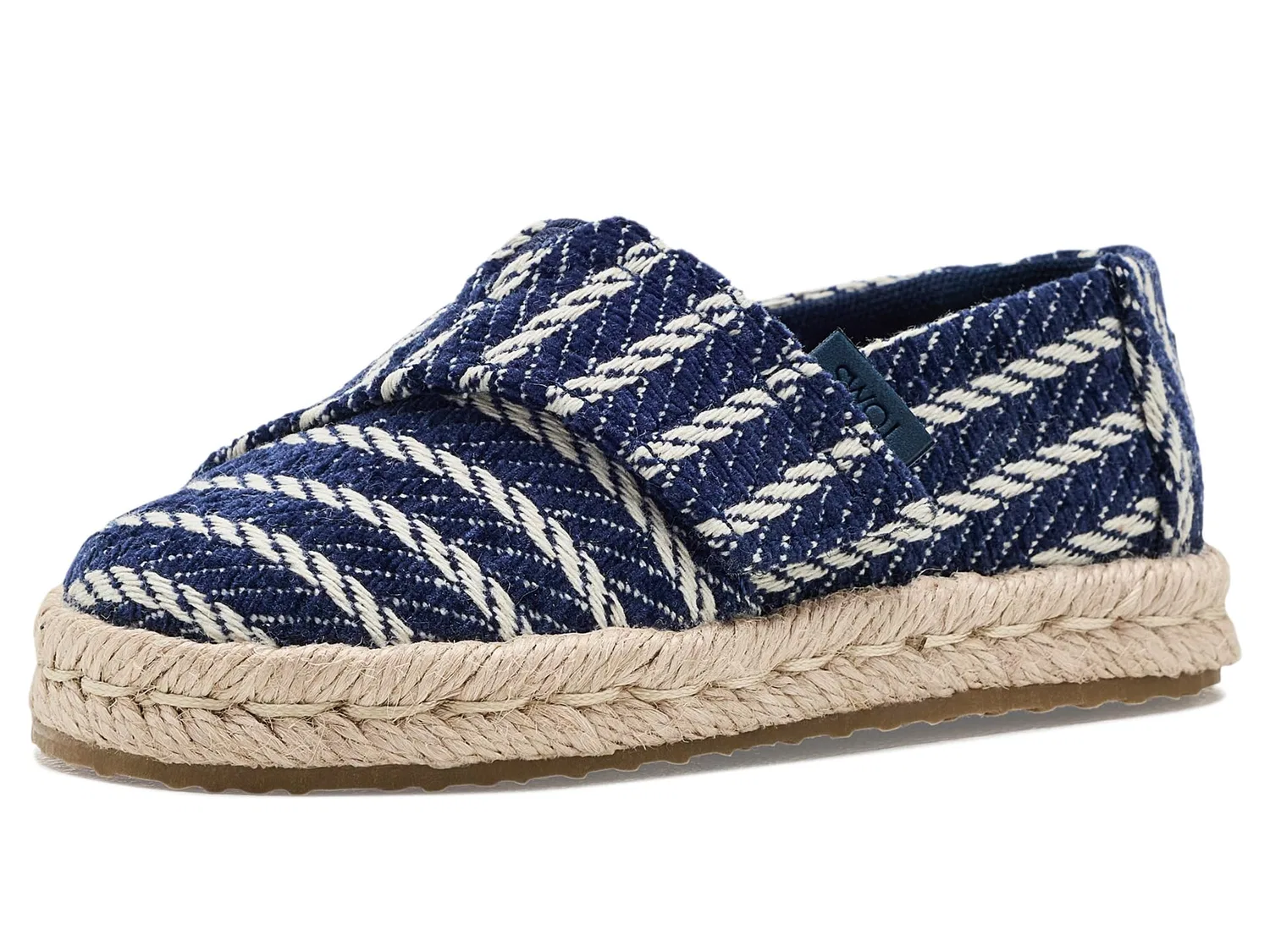 Кроссовки Alpargata Rope 2.0 (для малышей и маленьких детей) Toms Kids, Navy — фото 2