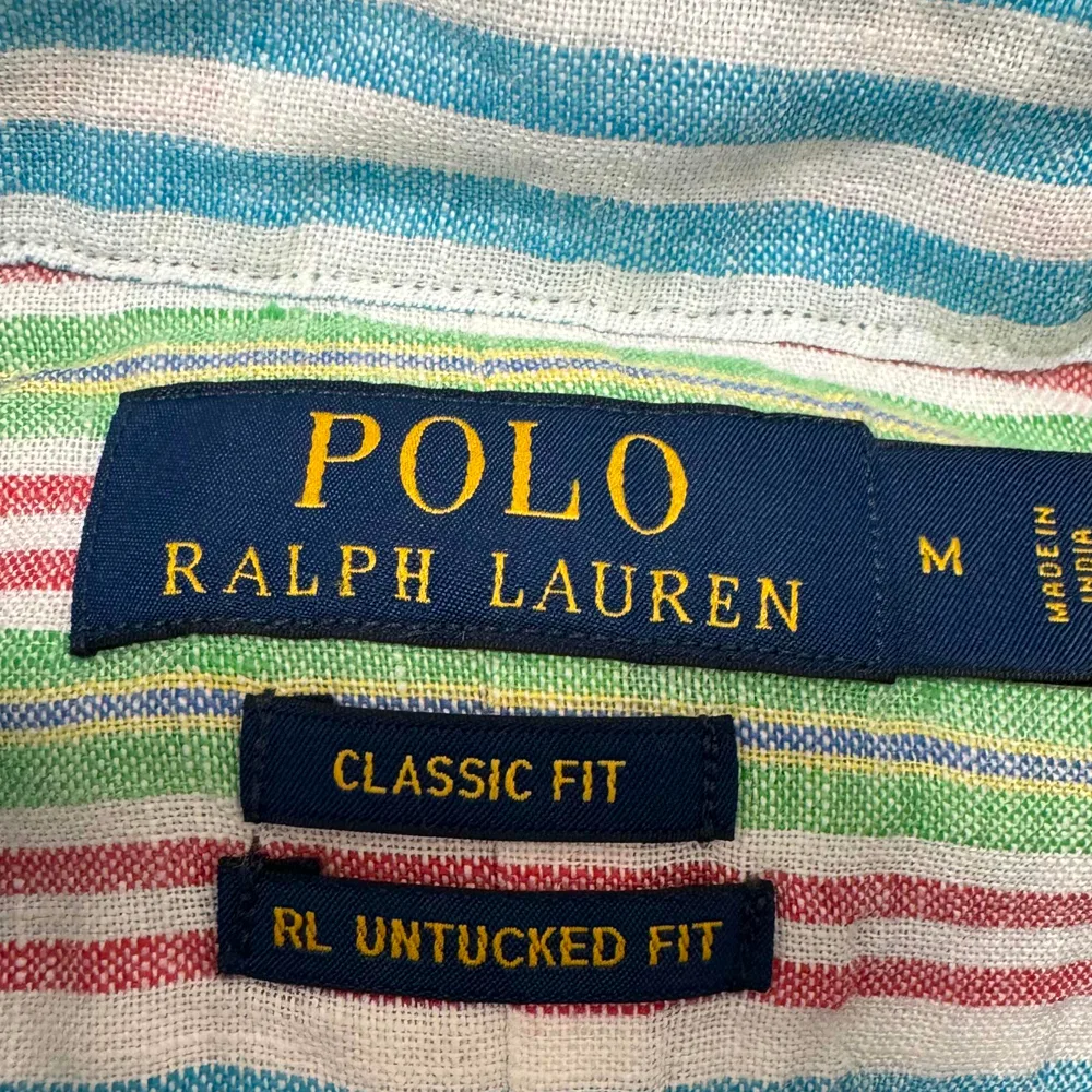 Мужская классическая рубашка-поло с коротким рукавом Polo Ralph Lauren, Multicolor — фото 4