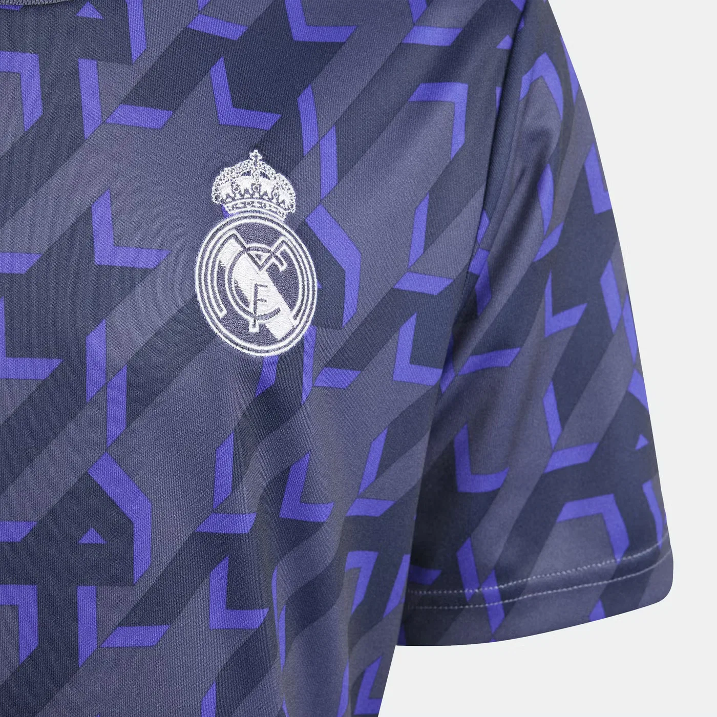 Футболка с принтом Real Madrid Pre-Match Adidas, многоцветный — фото 4