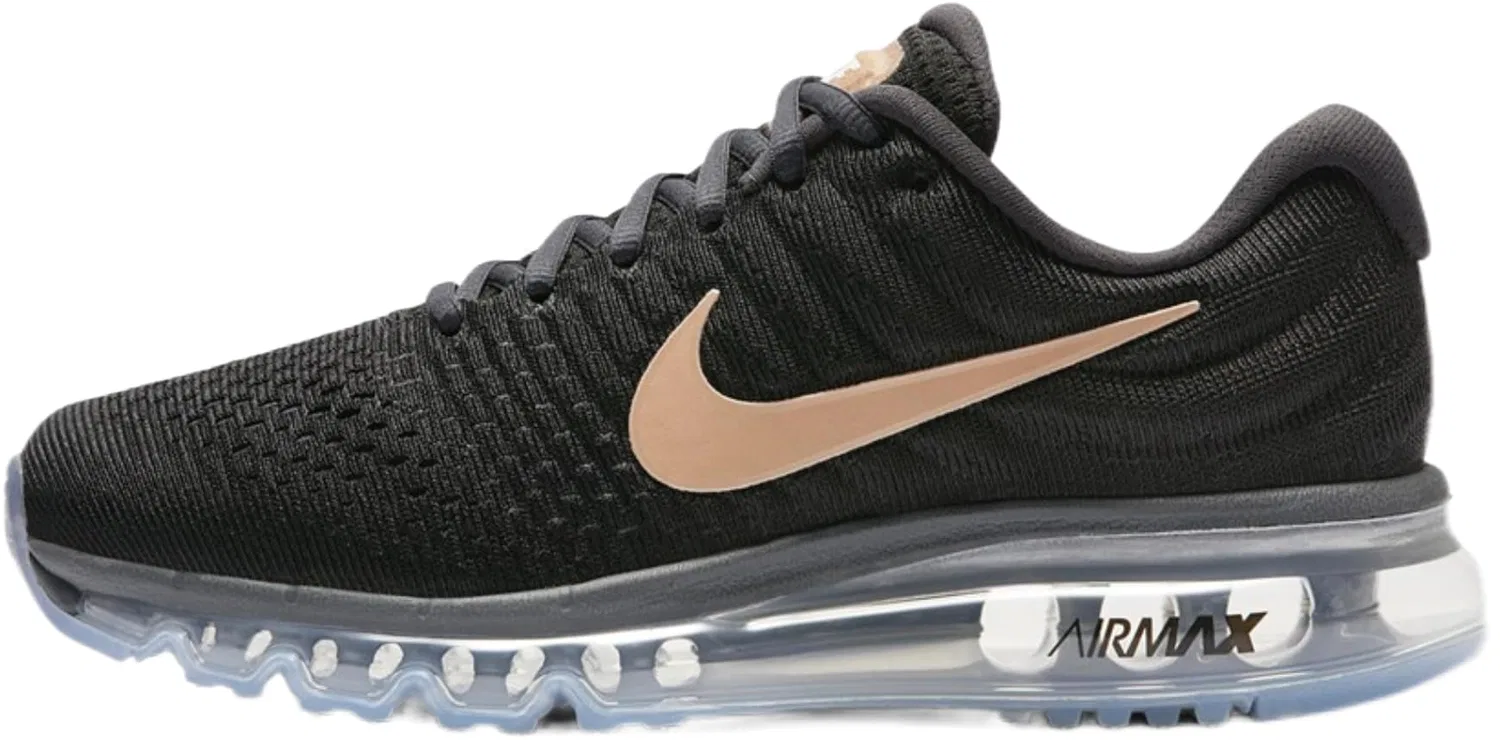 Детские кроссовки для мальчиков с шнуровкой NIKE Air Max SC NIKE, Black Red Metallic Bronze