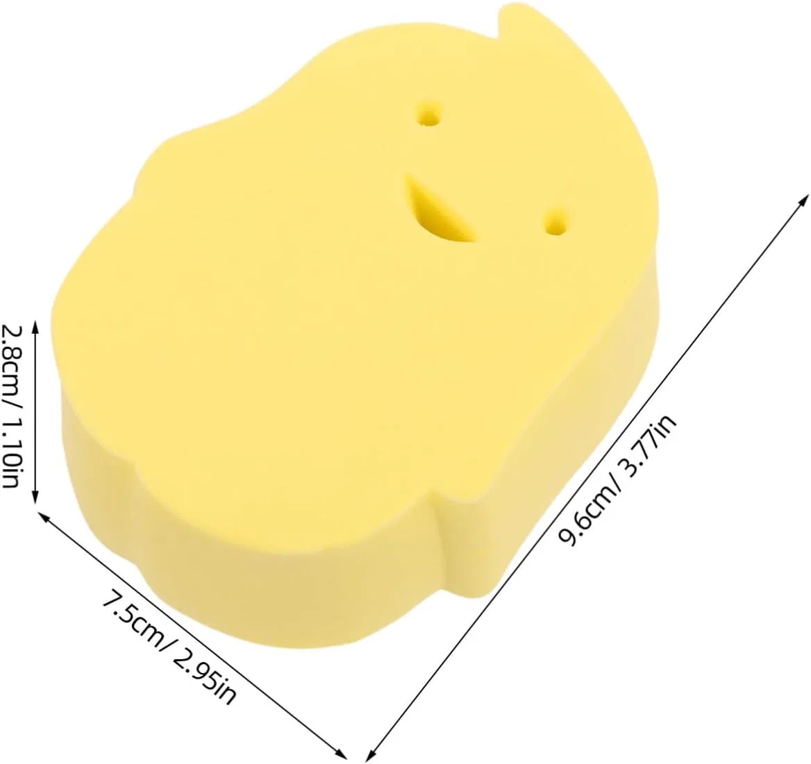 Губка для ванны VALICLUD Yellow — фото 2