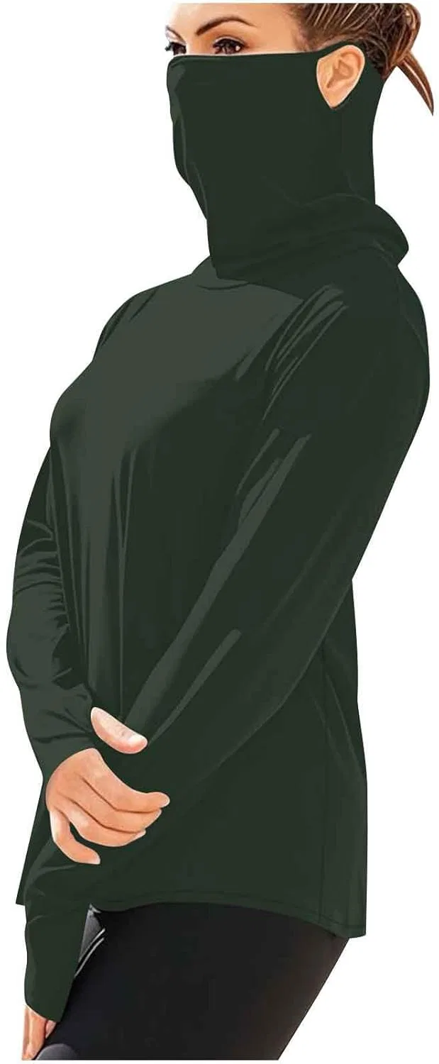 Женская футболка с UPF 50+ солнцезащитой, Long Sleeve, Dark Blue