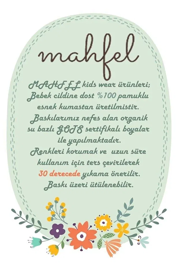 Детское боди-комбинезон с принтом комплект 2 шт Mahfel, Ecru-Blue — фото 2
