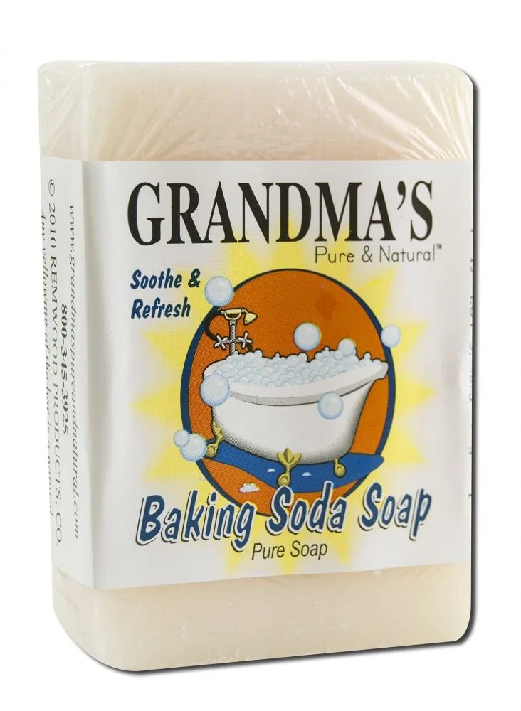 Твердое мыло Baking Soda Bar, Remwood, 5 шт, 113.4 г