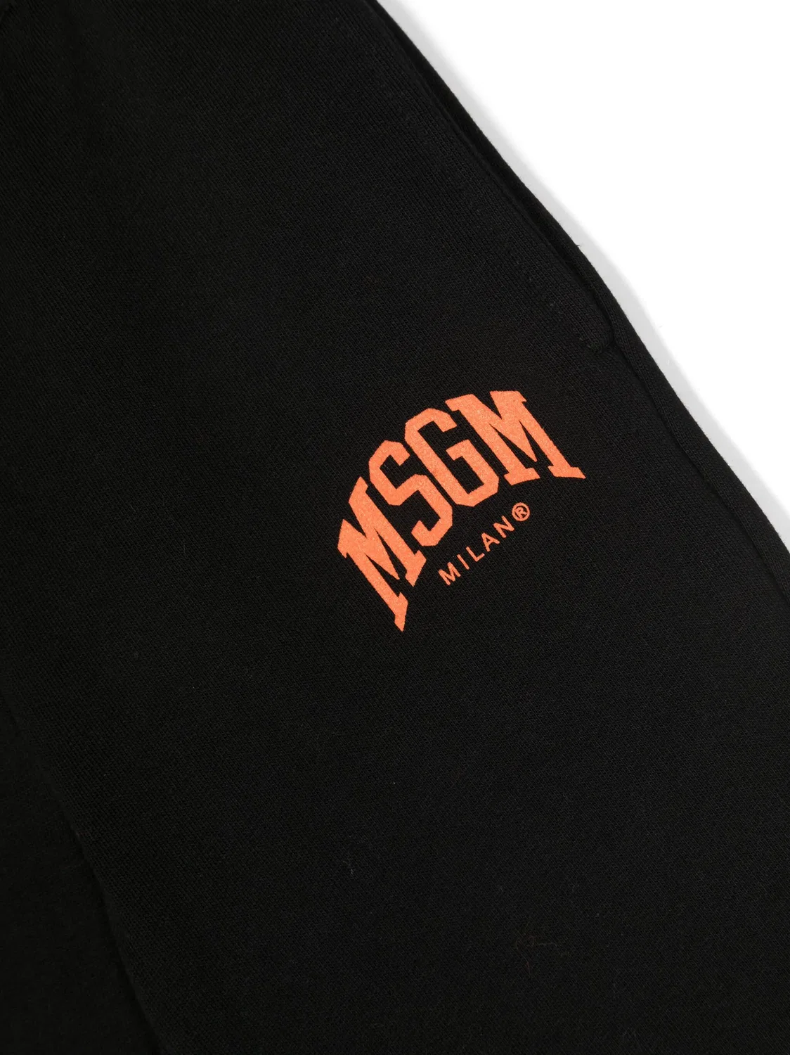 Штаны для мальчиков с логотипом MSGM, черный — фото 3