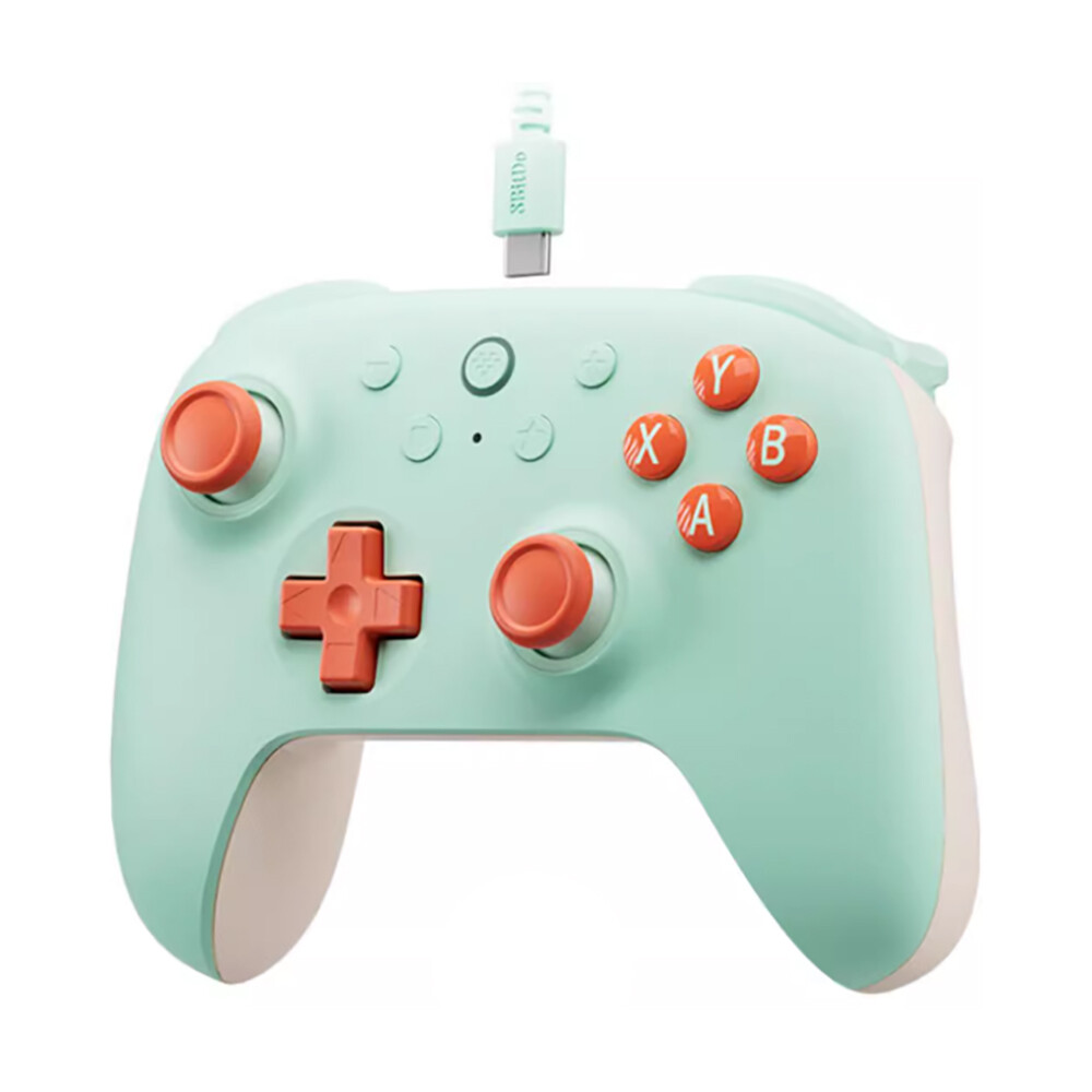

Проводной геймпад 8BitDo Hunter 2 Youth Edition, зеленый/оранжевый