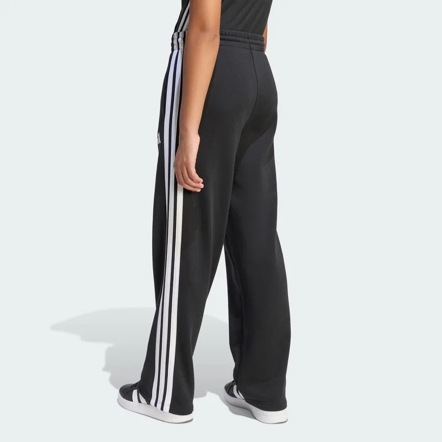 Детские спортивные брюки с высокой посадкой Essentıals Pants adidas, Black Burgundy Floral — фото 2