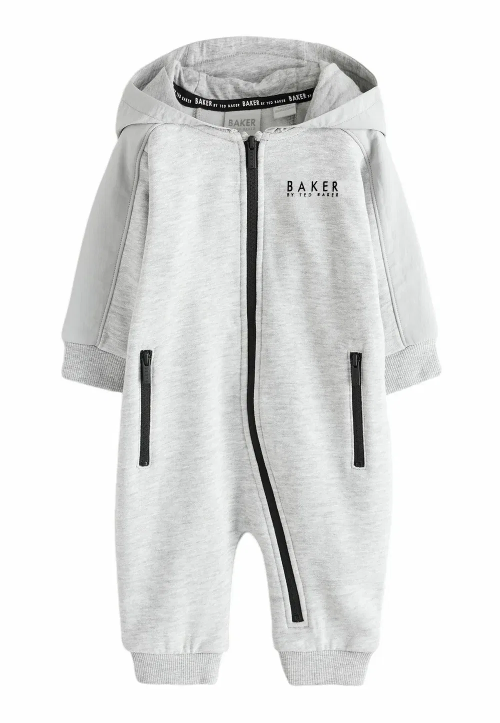 Комбинезон стандартного кроя - с капюшоном и застежкой-молнией Baker By Ted Baker, Grey