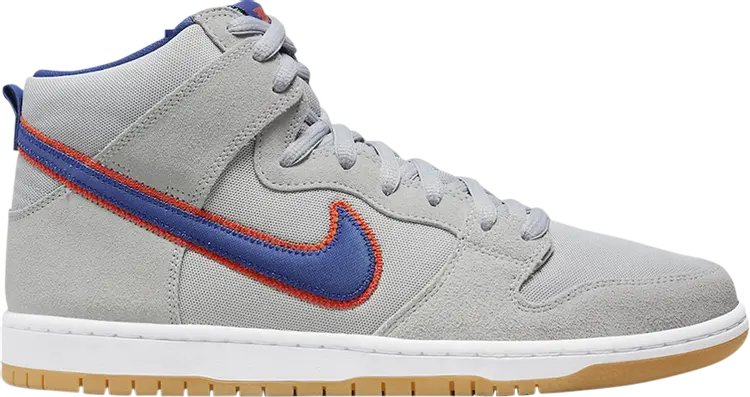 

Кроссовки Nike Dunk High SB 'New York Mets', серый