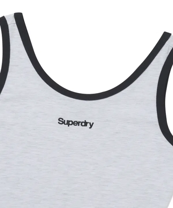 Майка женская Core Sleeveless, Superdry, Light Melange — фото 3