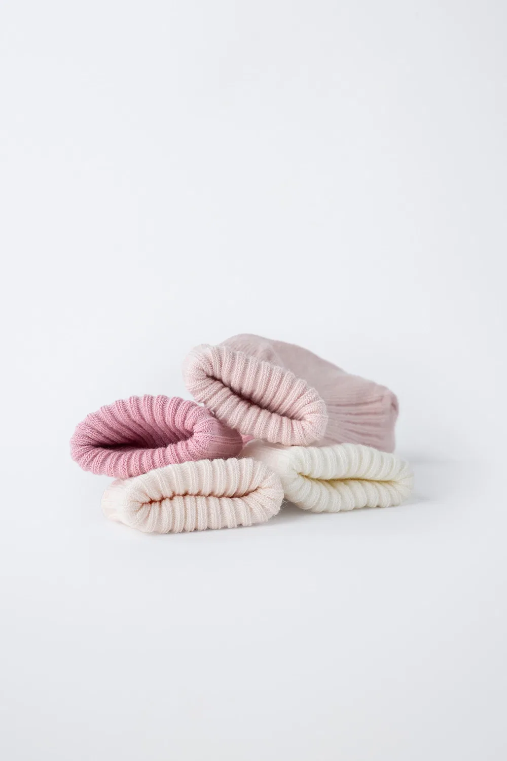 Набор из 4 цветных носков в коробке ZARA, Pink — фото 3