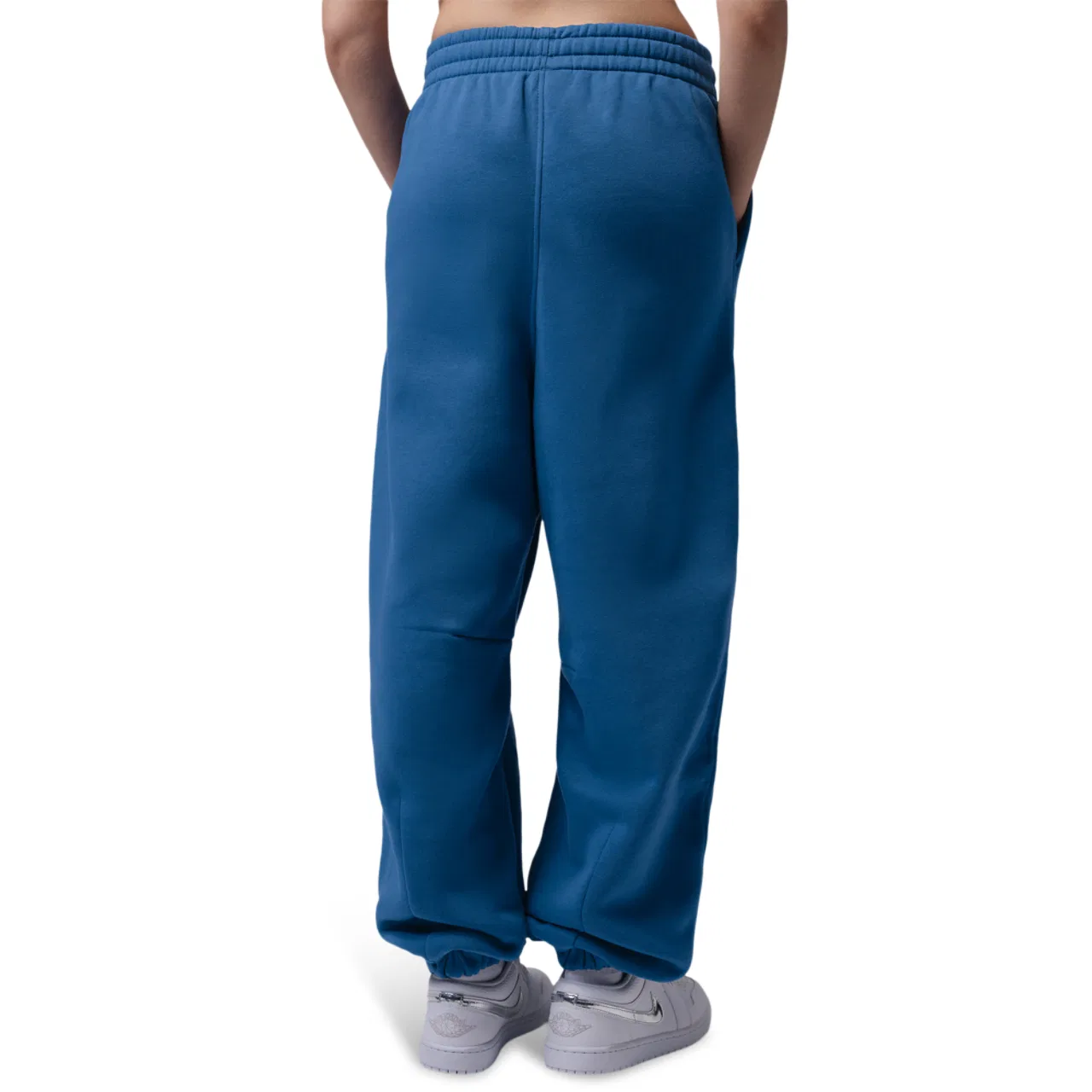 Женские спортивные штаны из футера с логотипом Jordan Brooklyn Fleece Jogger Pant BB, True Blue — фото 2
