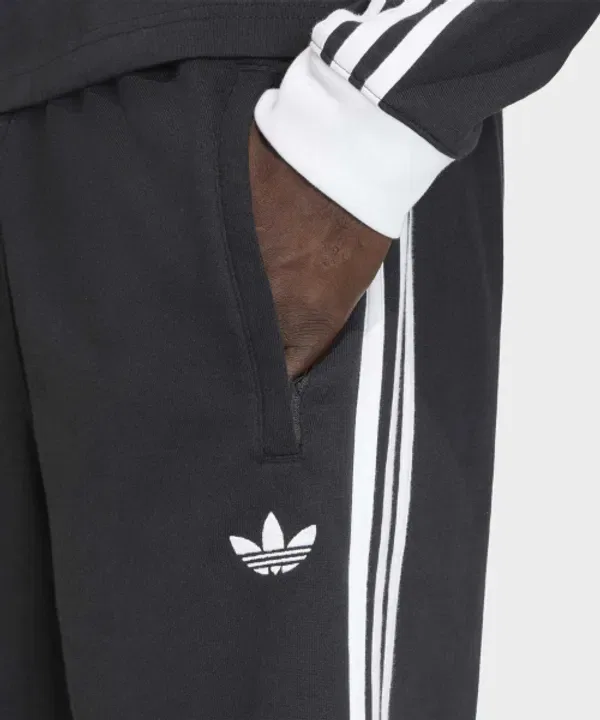 Шорты спортивные с тремя полосками, Adidas, черный — фото 3