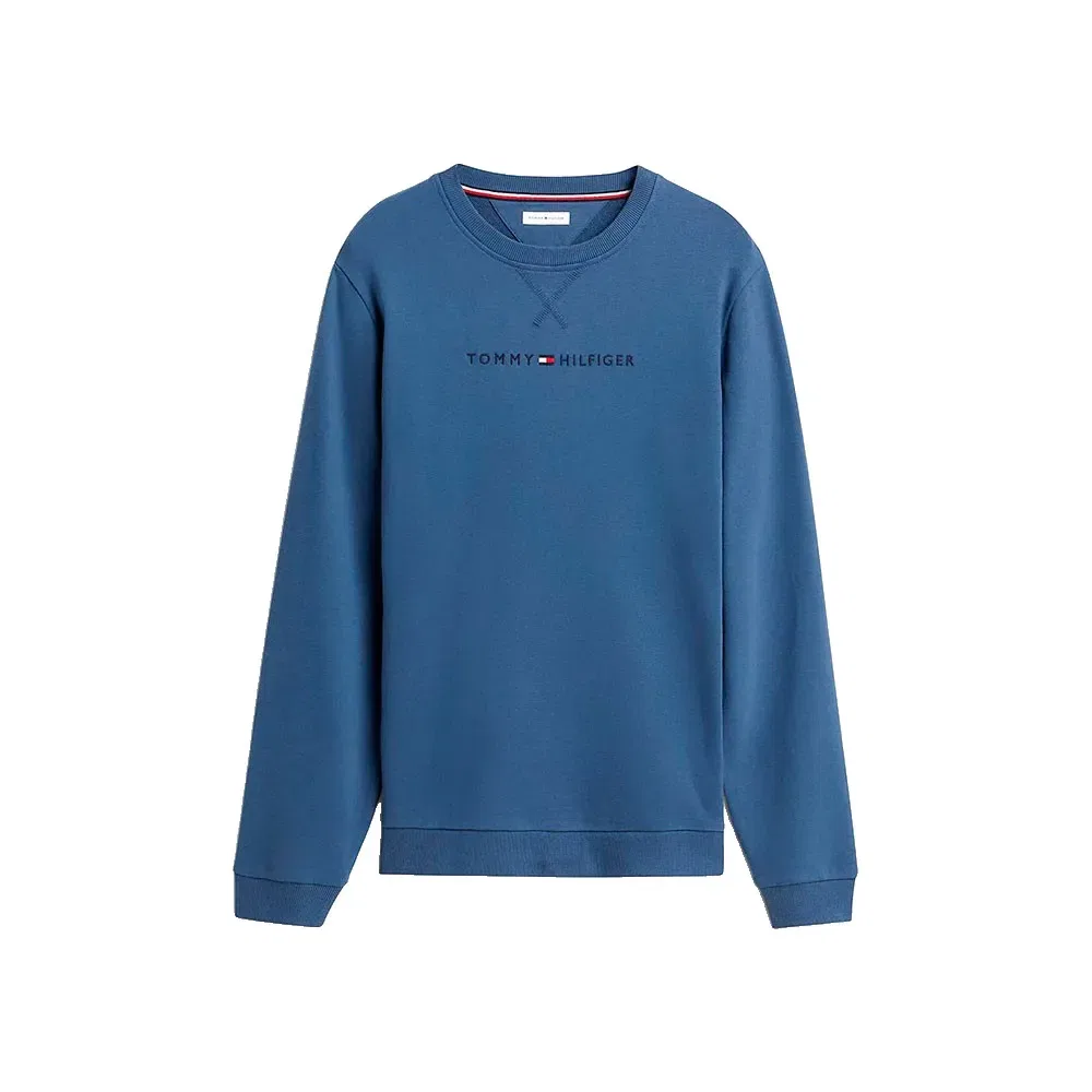 Мужской свитшот с логотипом Tommy hilfiger Track, Blue — фото 3