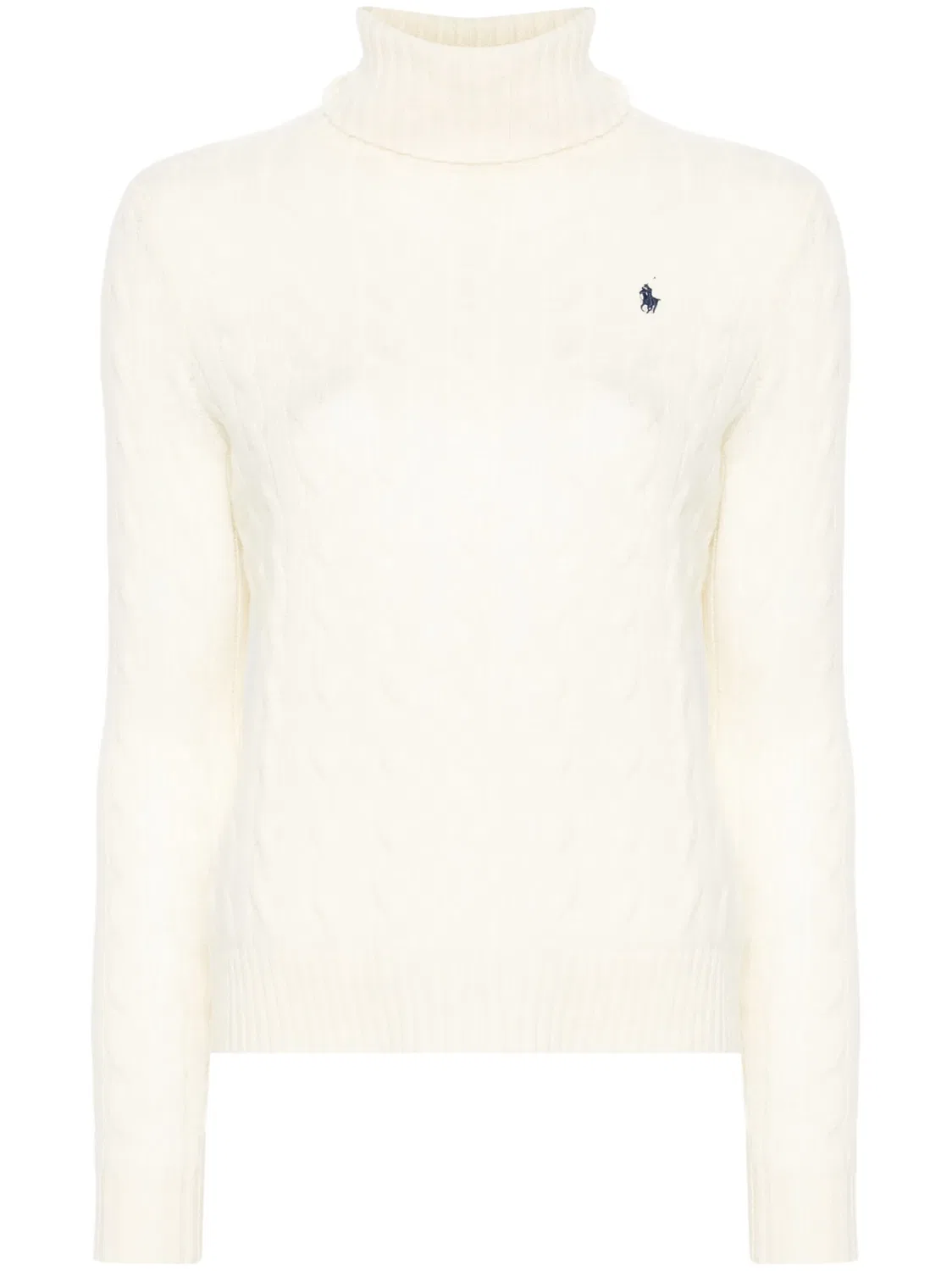 Свитер с вышитым значком Polo Pony Polo Ralph Lauren, слоновая кость