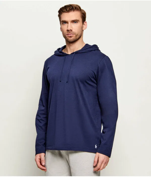 Мужское футерное худи с капюшоном Polo Ralph Lauren, Blu Marino