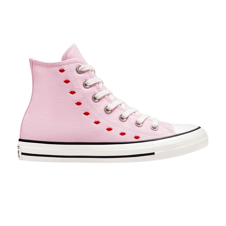 Кроссовки Converse Wmns Chuck Taylor All Star High 'Embroidered Hearts', розовый